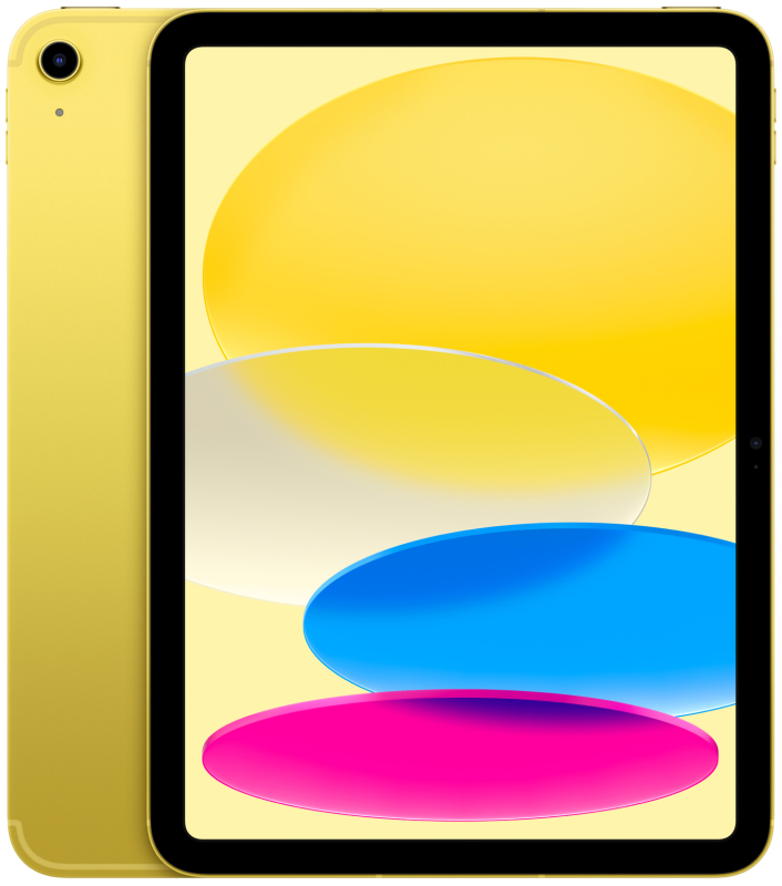Планшет Apple iPad (A16, 2025) 11" 512Gb Wi-Fi + Cellular, жёлтый (MD7R4)