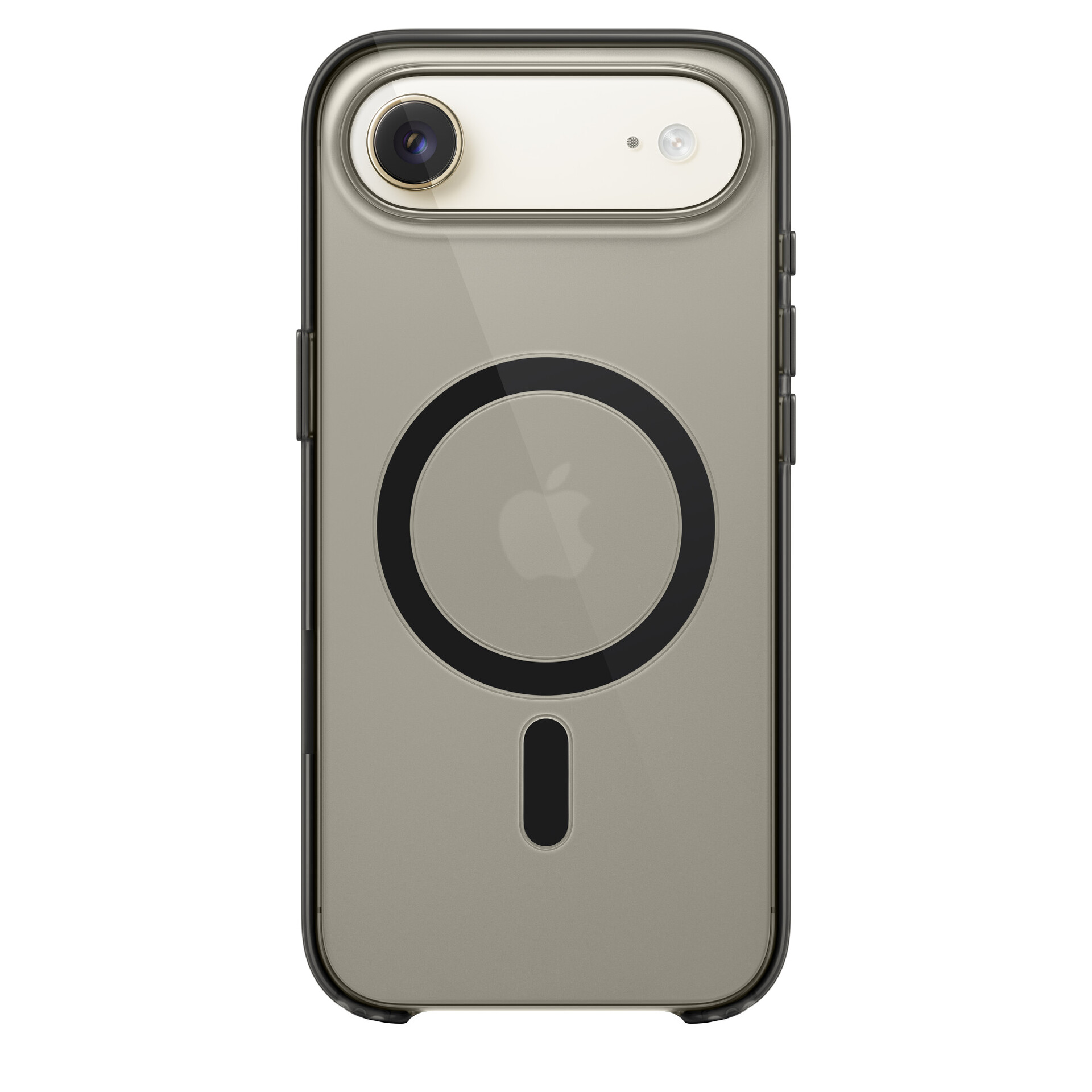 Защитный чехол Apple Case с MagSafe для iPhone Air, прозрачный чёрный (Shadow)