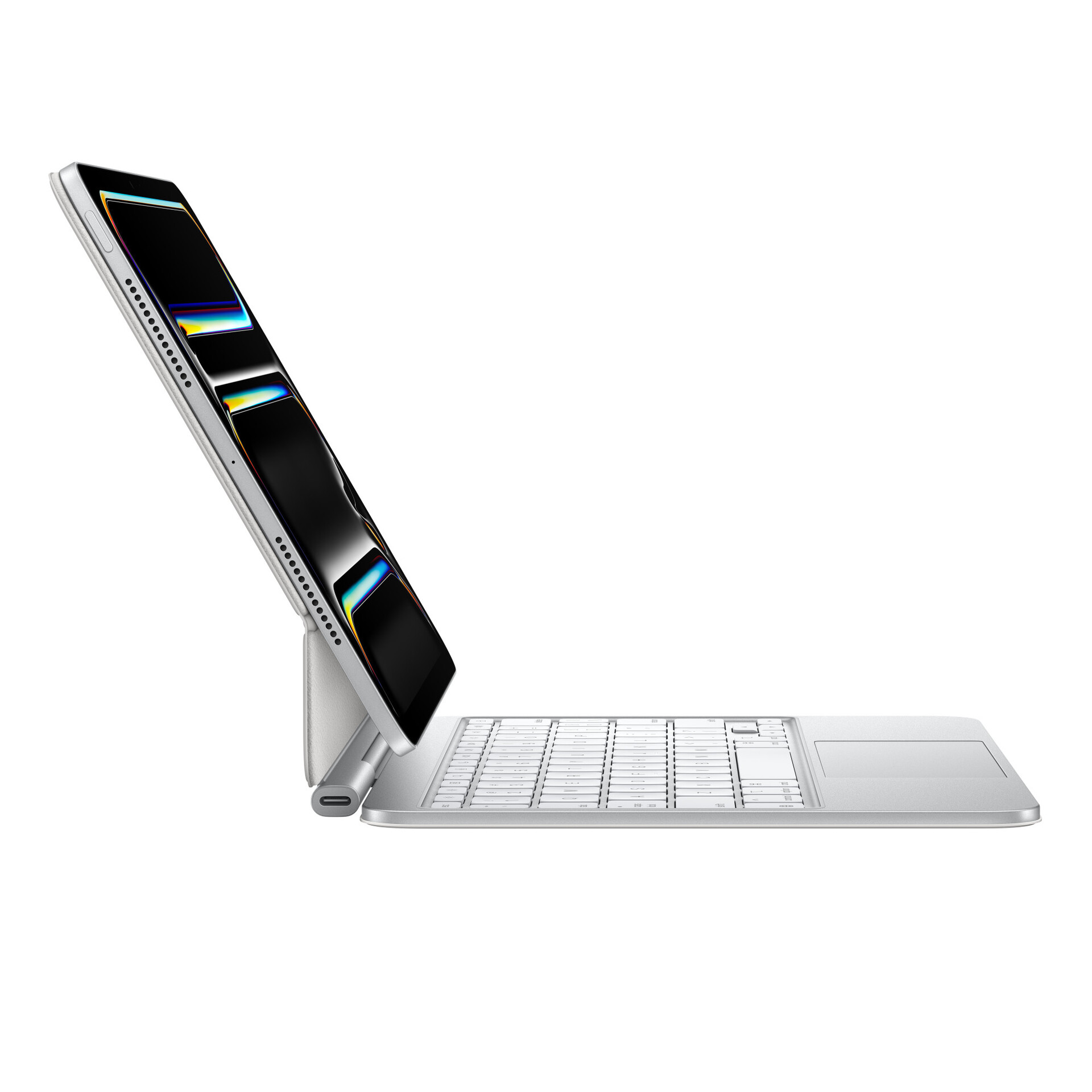 Клавиатура Apple Magic Keyboard для iPad Pro 11" (M4, 2024), белый (MWR03)
