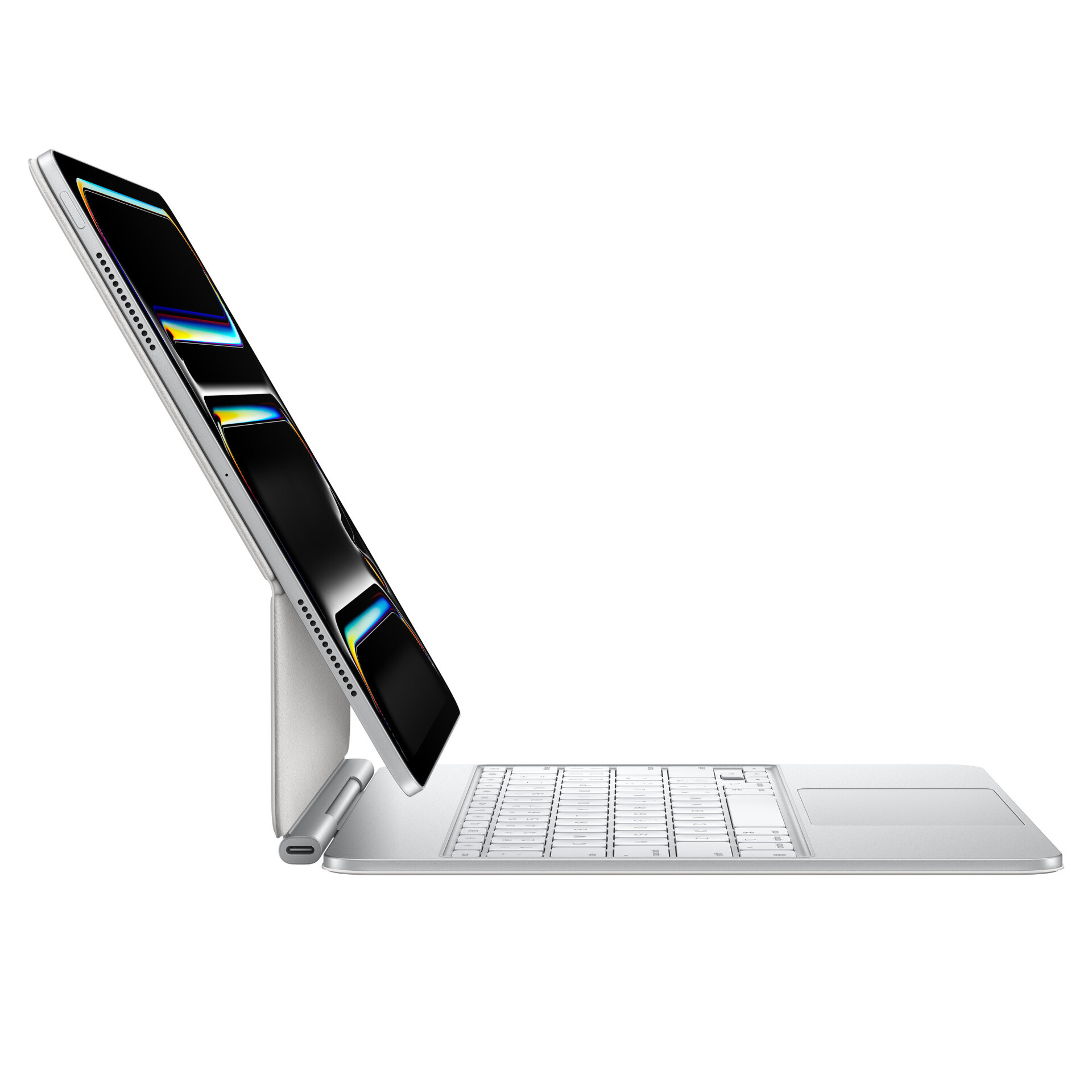 Клавиатура Apple Magic Keyboard для iPad Pro 13" (M4, 2024), белый (MWR43)