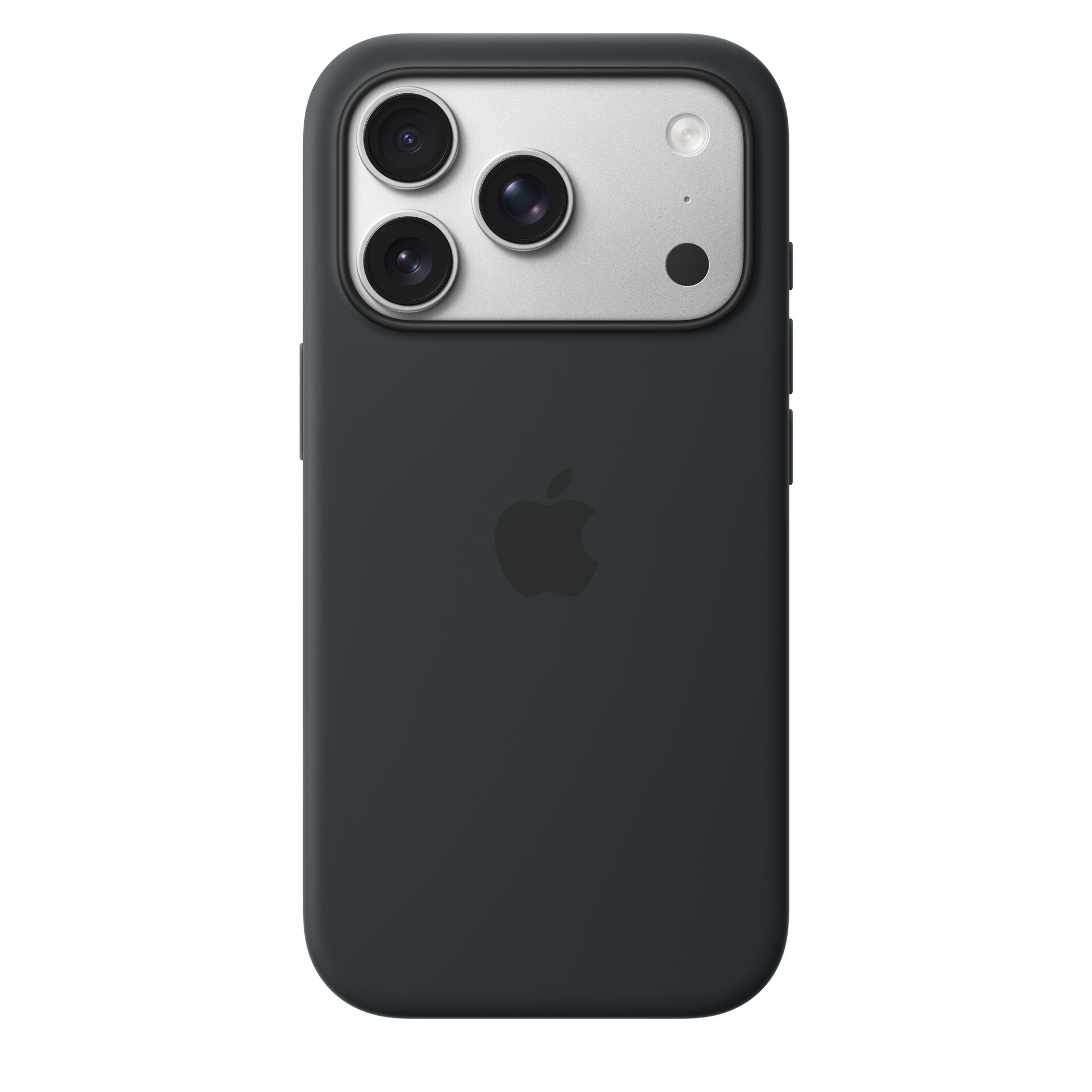 Защитный чехол Apple Silicone Case с MagSafe для iPhone 17 Pro, чёрный (Black)
