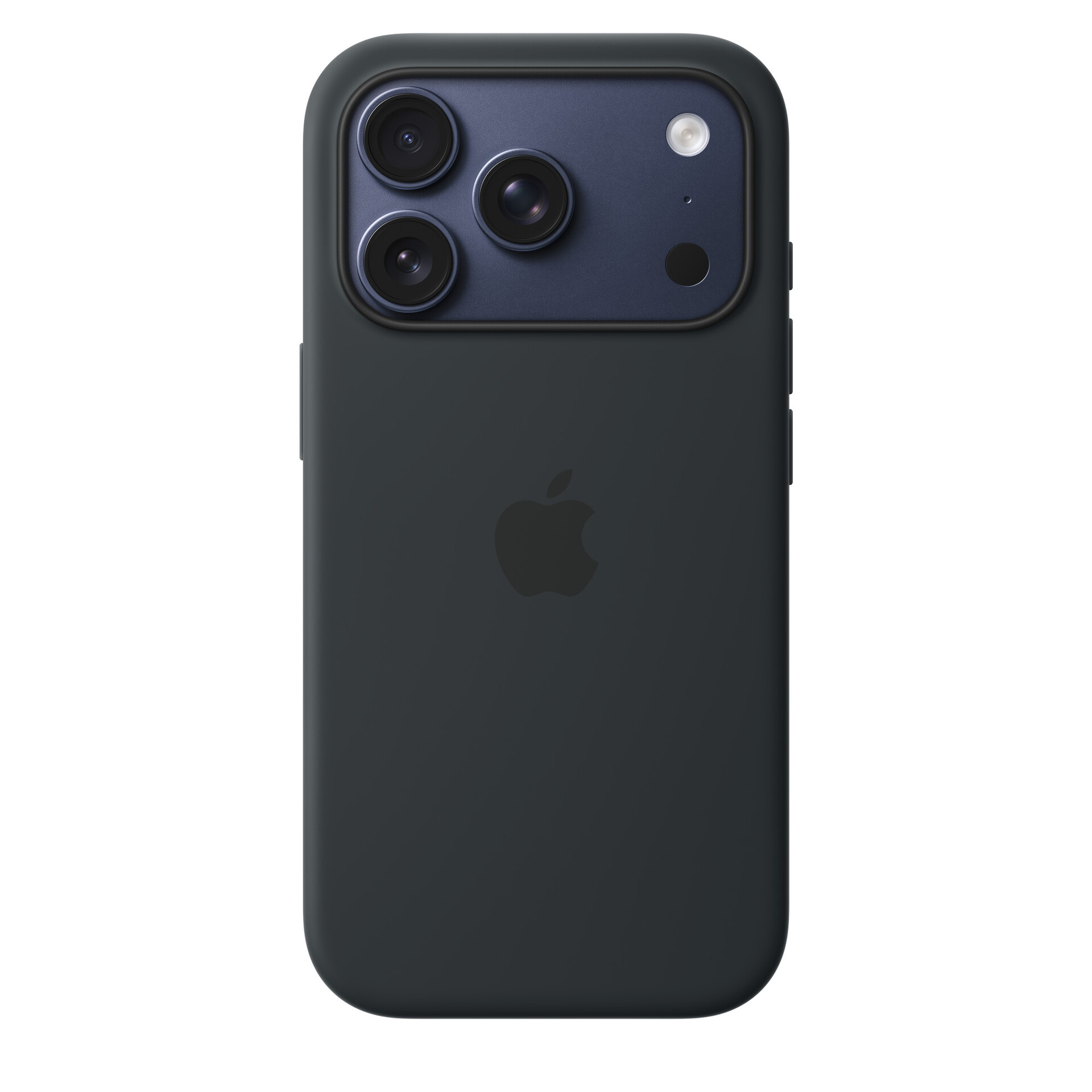 Защитный чехол Apple Silicone Case с MagSafe для iPhone 17 Pro, чёрный (Black)