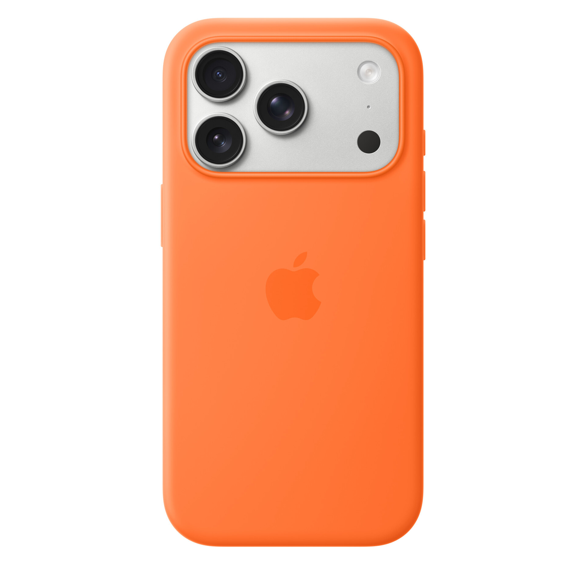 Защитный чехол Apple Silicone Case с MagSafe для iPhone 17 Pro, оранжевый (Orange)