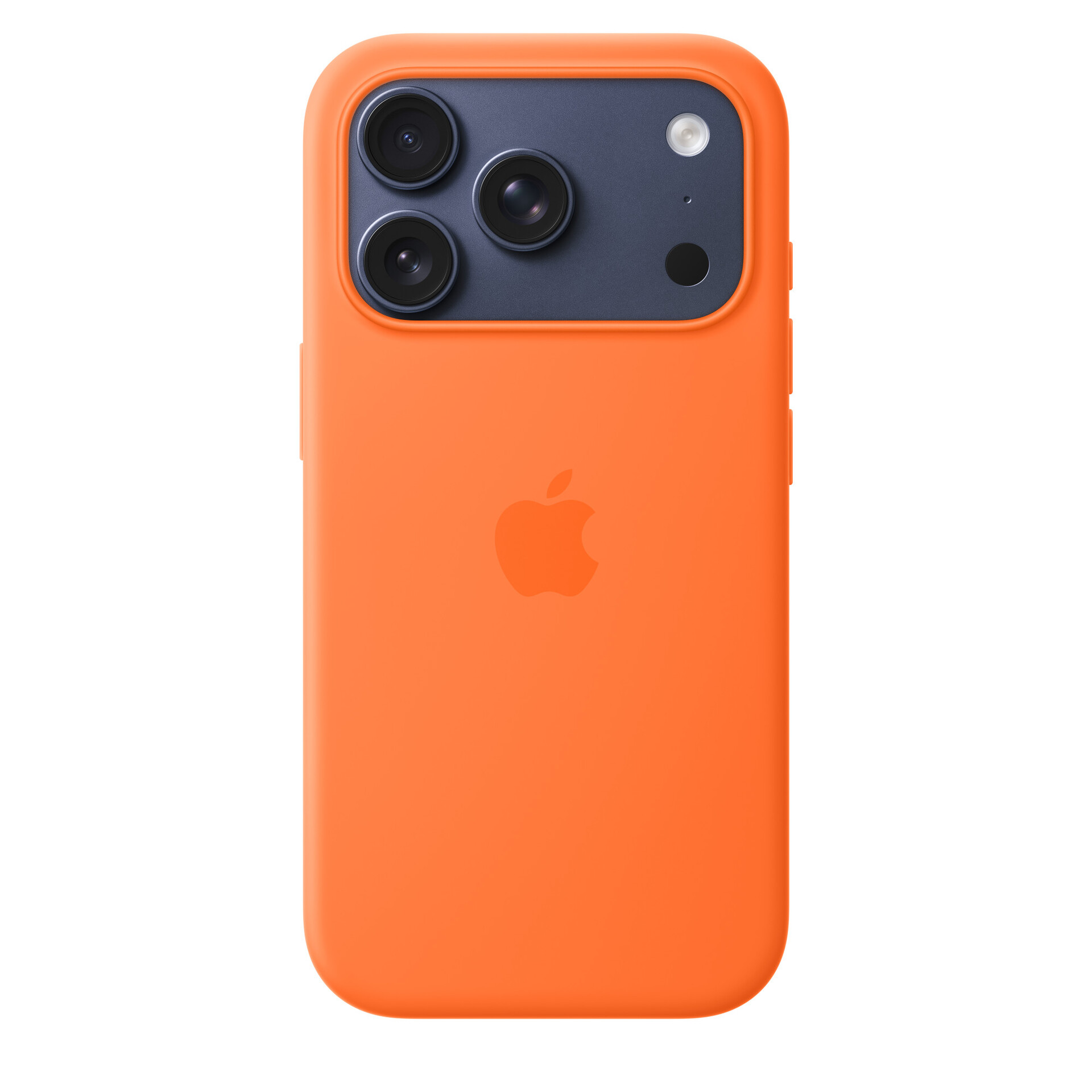 Защитный чехол Apple Silicone Case с MagSafe для iPhone 17 Pro, оранжевый (Orange)