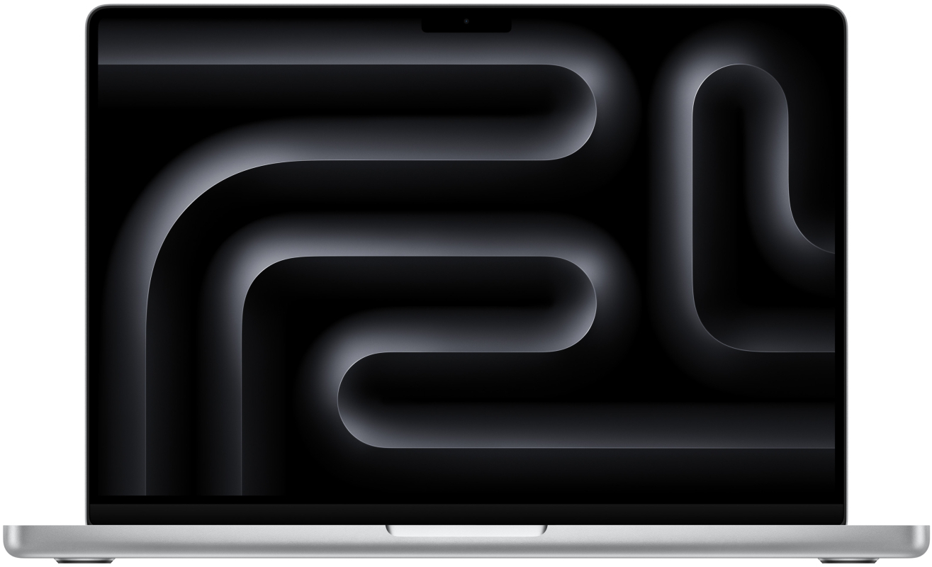 Ноутбук Apple MacBook Pro 16" (M5 Pro, 18C CPU, 20C GPU, 24Gb, 1Tb SSD), серебристый (MGE44)