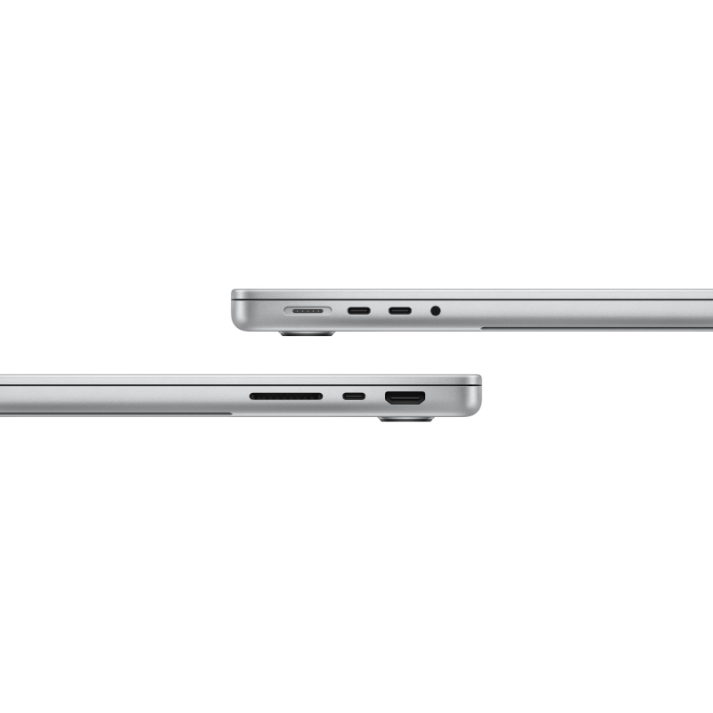 Ноутбук Apple MacBook Pro 14" (M5 Pro, 15C CPU, 16C GPU, 24Gb, 1Tb SSD), серебристый (MGDN4)