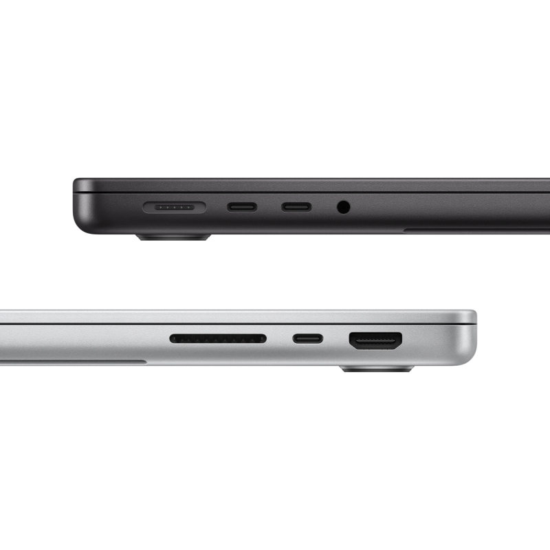 Ноутбук Apple MacBook Pro 14" (M5 Pro, 15C CPU, 16C GPU, 24Gb, 1Tb SSD), серебристый (MGDN4)