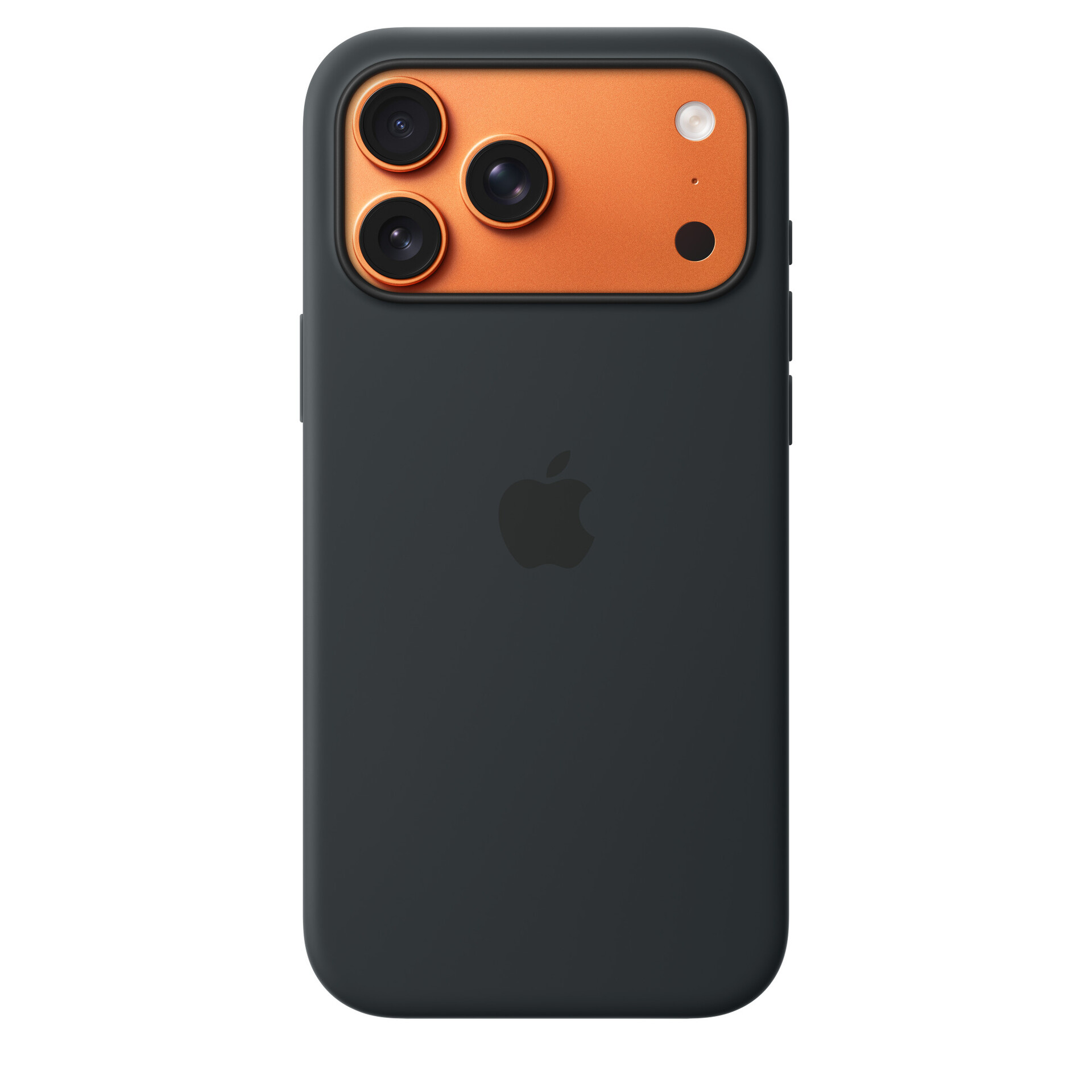 Защитный чехол Apple Silicone Case с MagSafe для iPhone 17 Pro Max, чёрный (Black)