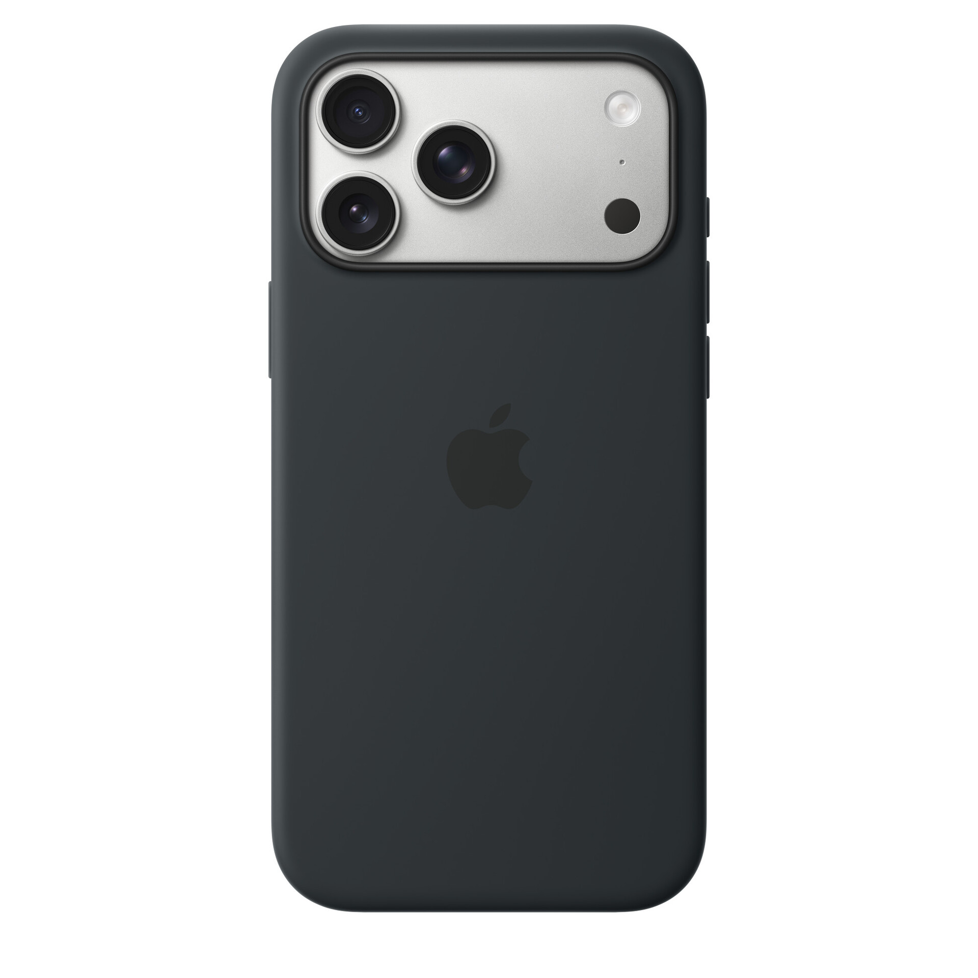 Защитный чехол Apple Silicone Case с MagSafe для iPhone 17 Pro Max, чёрный (Black)