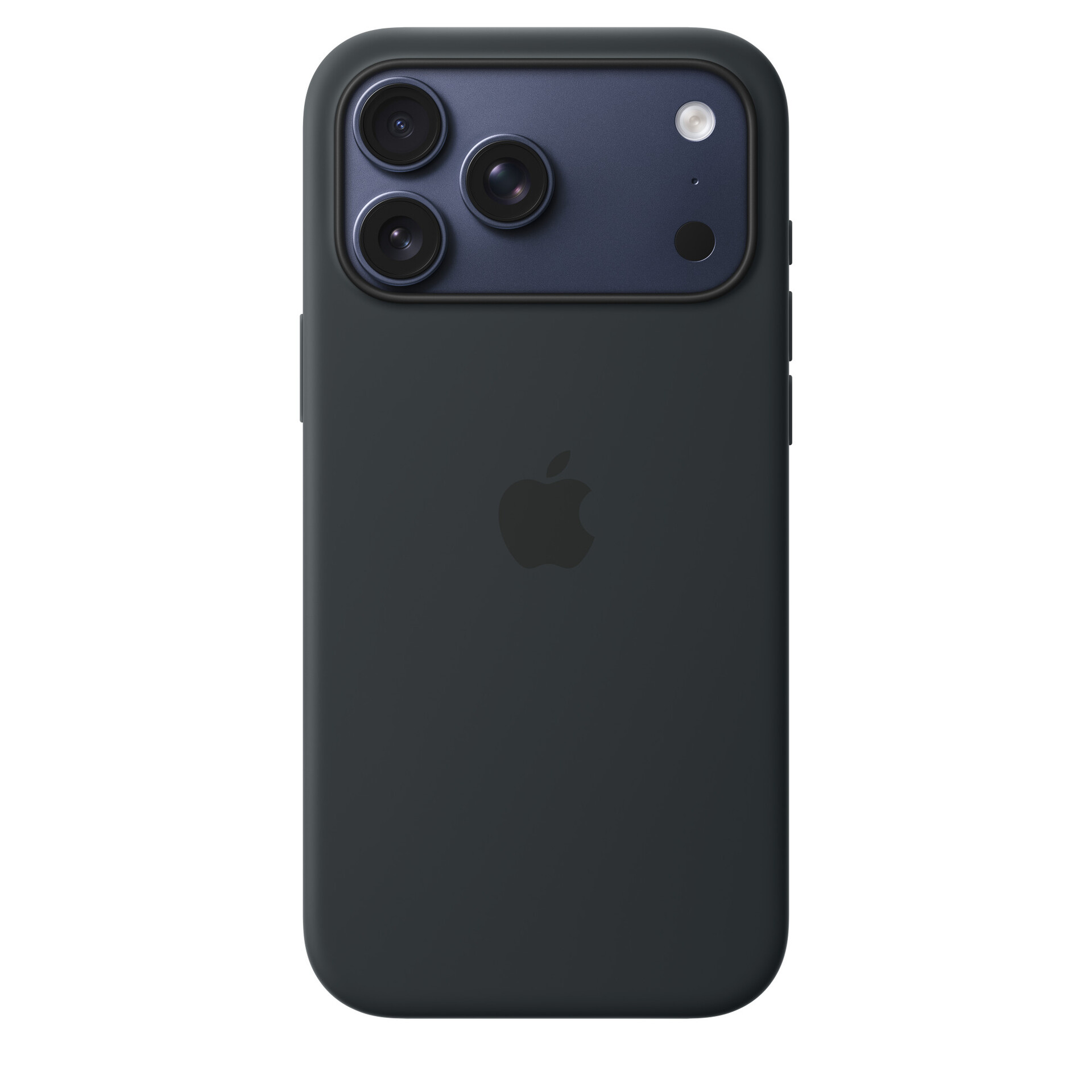 Защитный чехол Apple Silicone Case с MagSafe для iPhone 17 Pro Max, чёрный (Black)