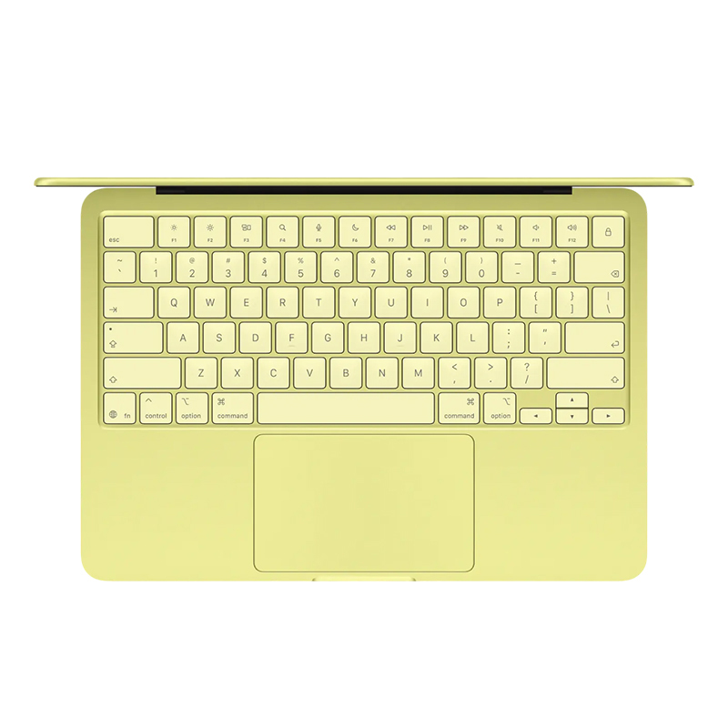Ноутбук Apple MacBook Neo 13" (A18 Pro, 6C CPU, 5C GPU, 8Gb, 256Gb SSD), жёлтый цитрус (MHFD4)