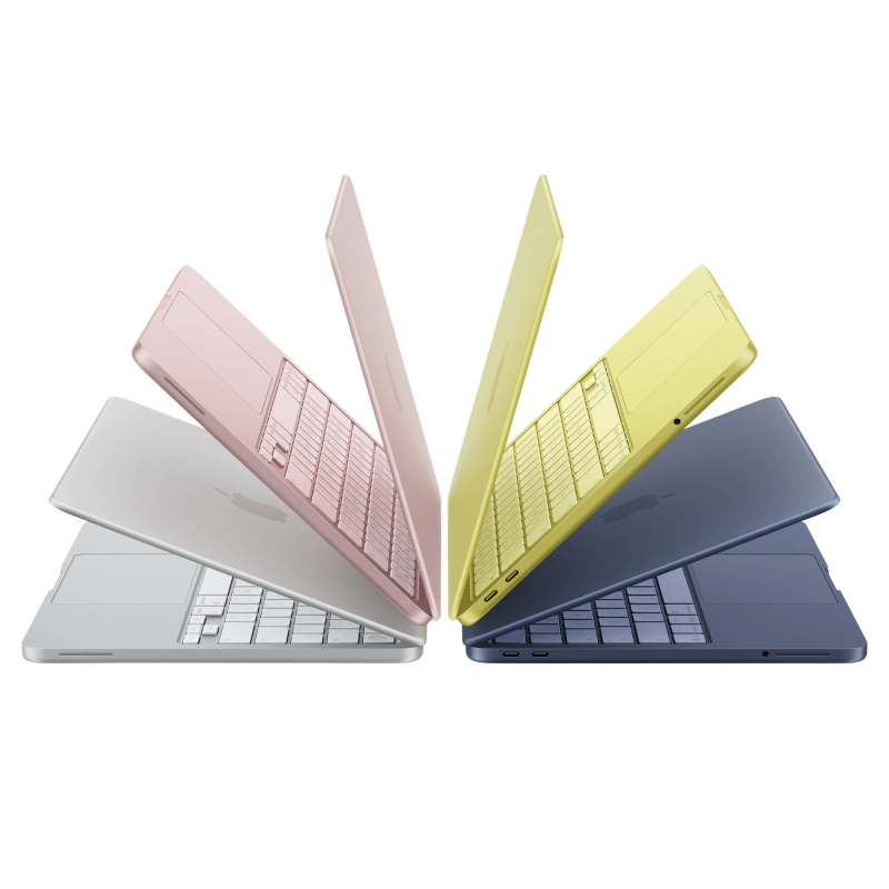 Ноутбук Apple MacBook Neo 13" (A18 Pro, 6C CPU, 5C GPU, 8Gb, 256Gb SSD), розовый румянец (MHFH4)