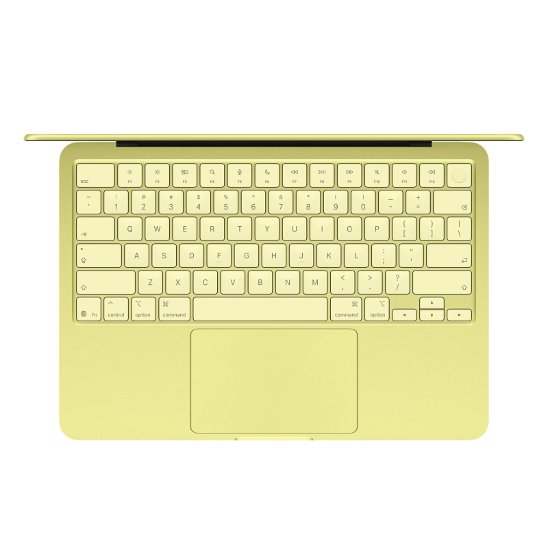 Ноутбук Apple MacBook Neo 13" (A18 Pro, 6C CPU, 5C GPU, 8Gb, 512Gb SSD), жёлтый цитрус (MHFE4)