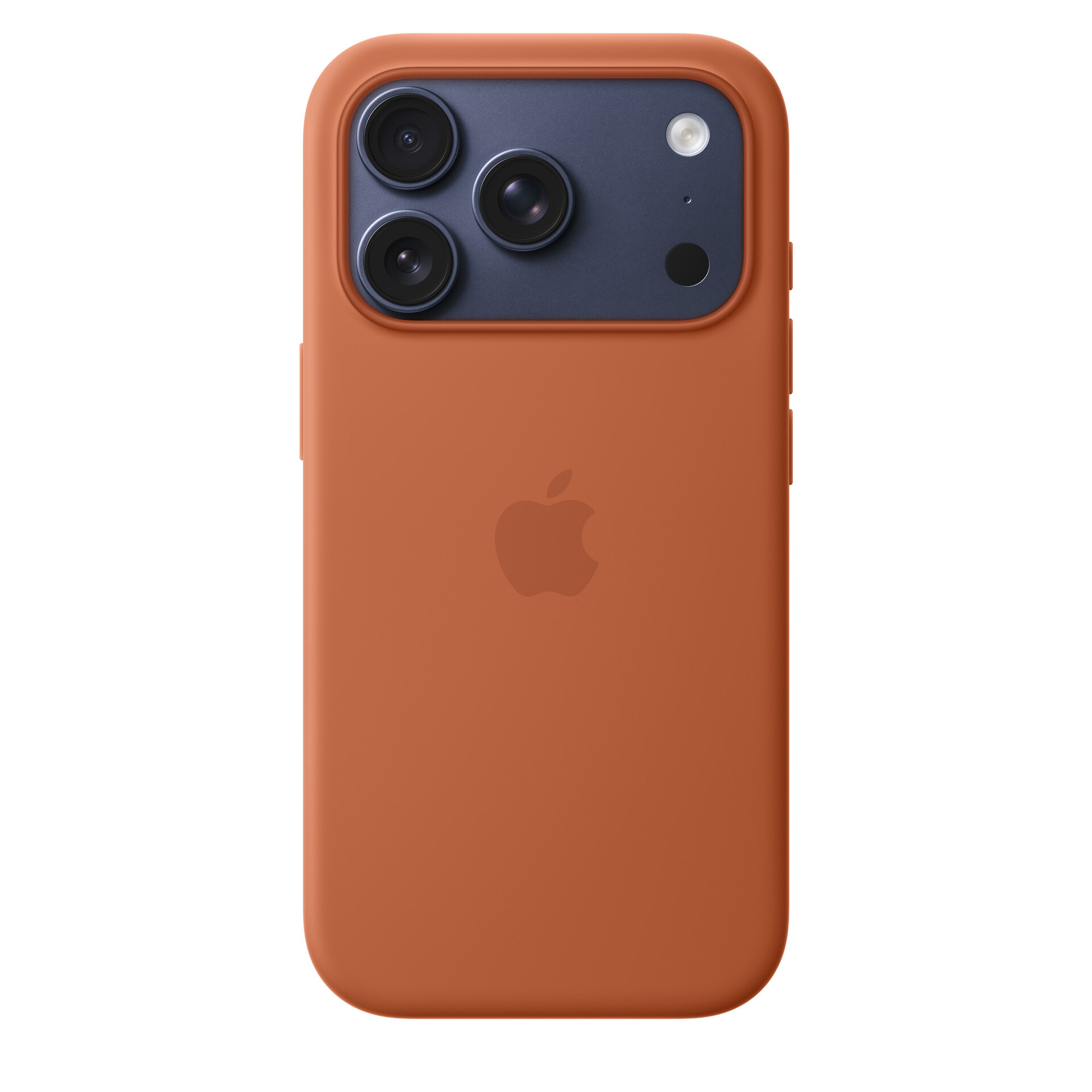 Защитный чехол Apple Silicone Case с MagSafe для iPhone 17 Pro, коричневый (Terra Cotta)