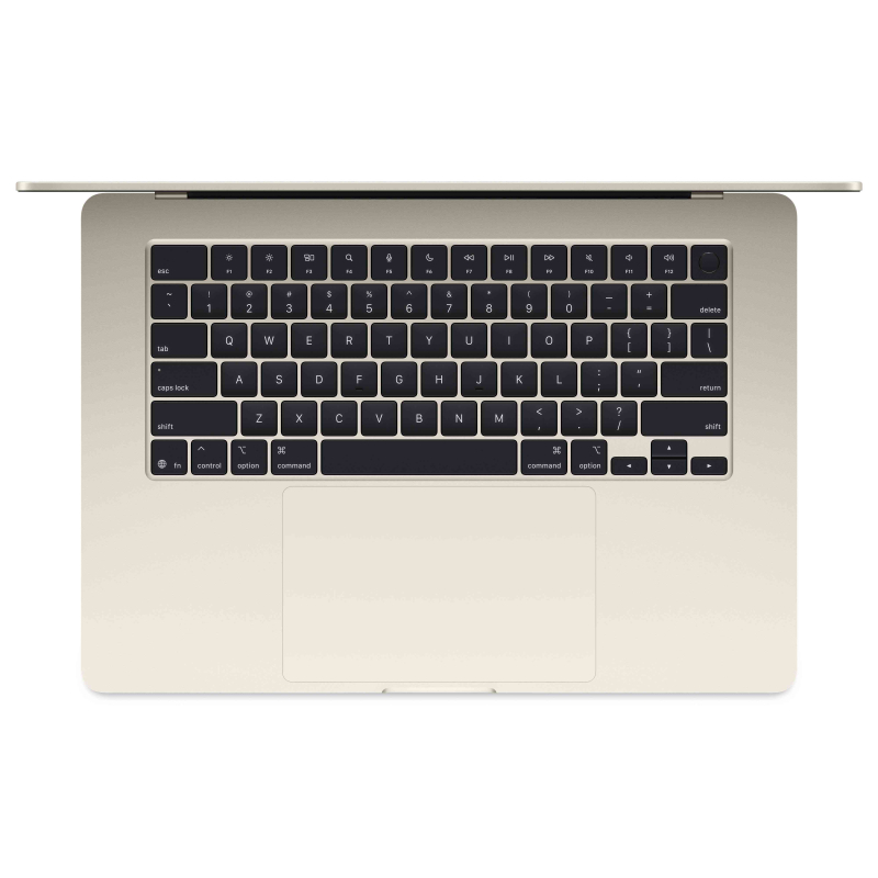 Ноутбук Apple MacBook Air 15" (M5, 10C CPU, 10C GPU, 16Gb, 1Tb SSD), "сияющая звезда" (MDVE4)
