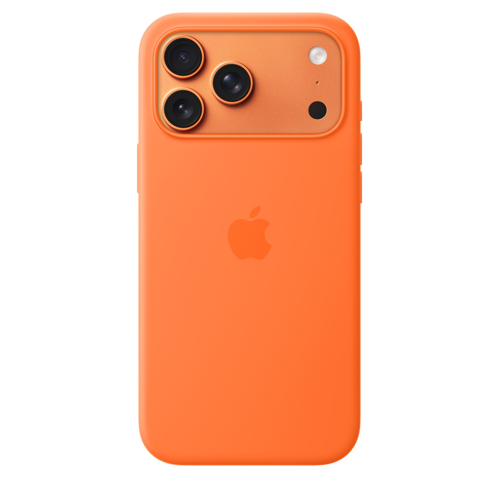 Защитный чехол Apple Silicone Case с MagSafe для iPhone 17 Pro Max, оранжевый (Orange)