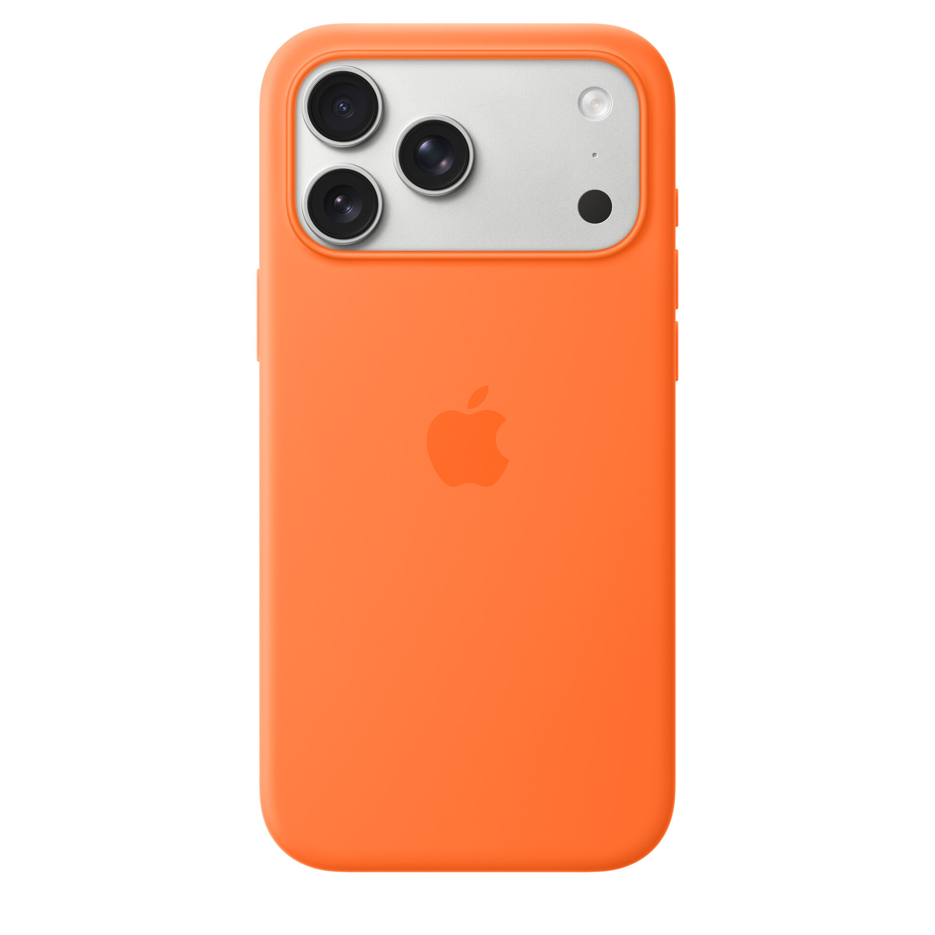 Защитный чехол Apple Silicone Case с MagSafe для iPhone 17 Pro Max, оранжевый (Orange)