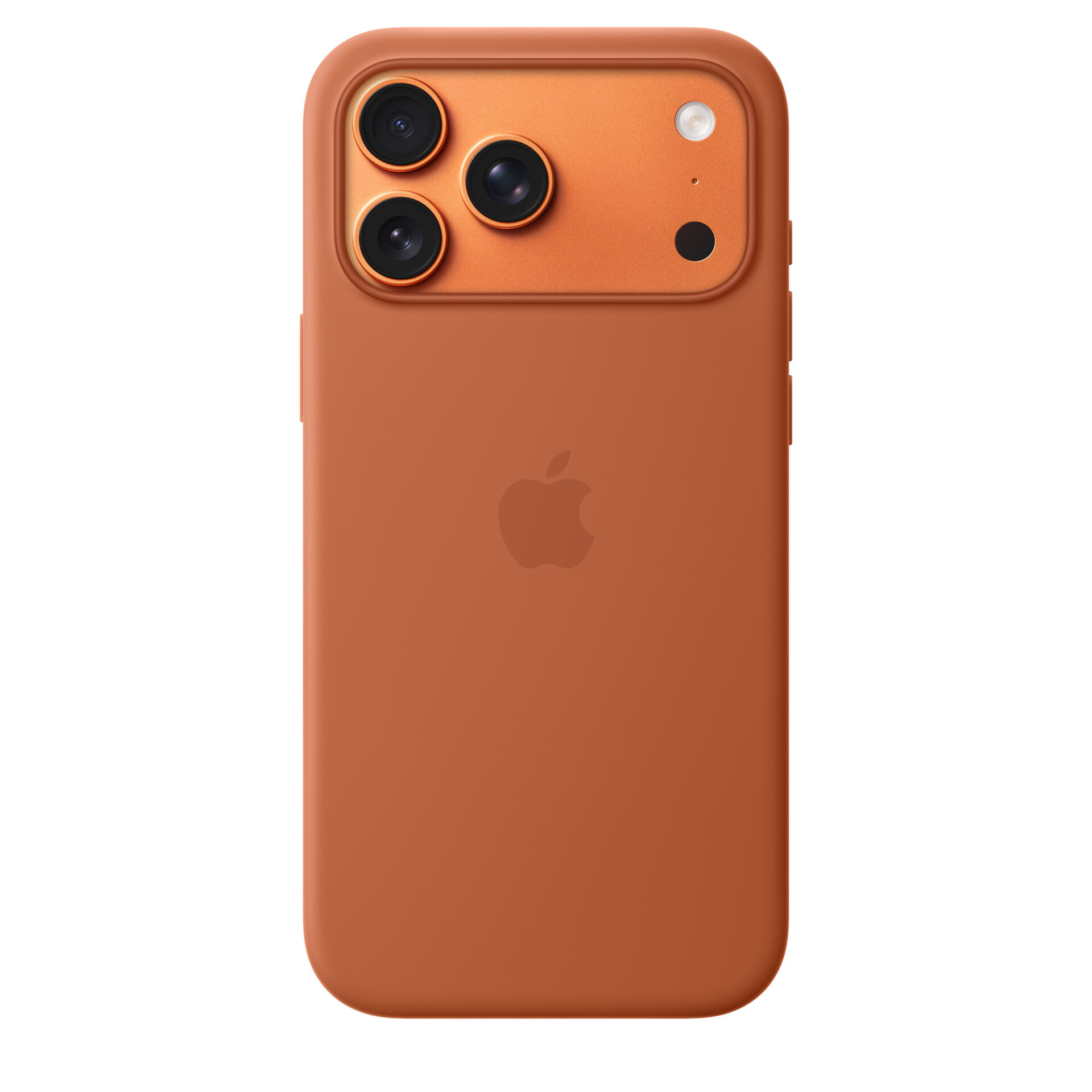 Защитный чехол Apple Silicone Case с MagSafe для iPhone 17 Pro Max, коричневый (Terra Cotta)