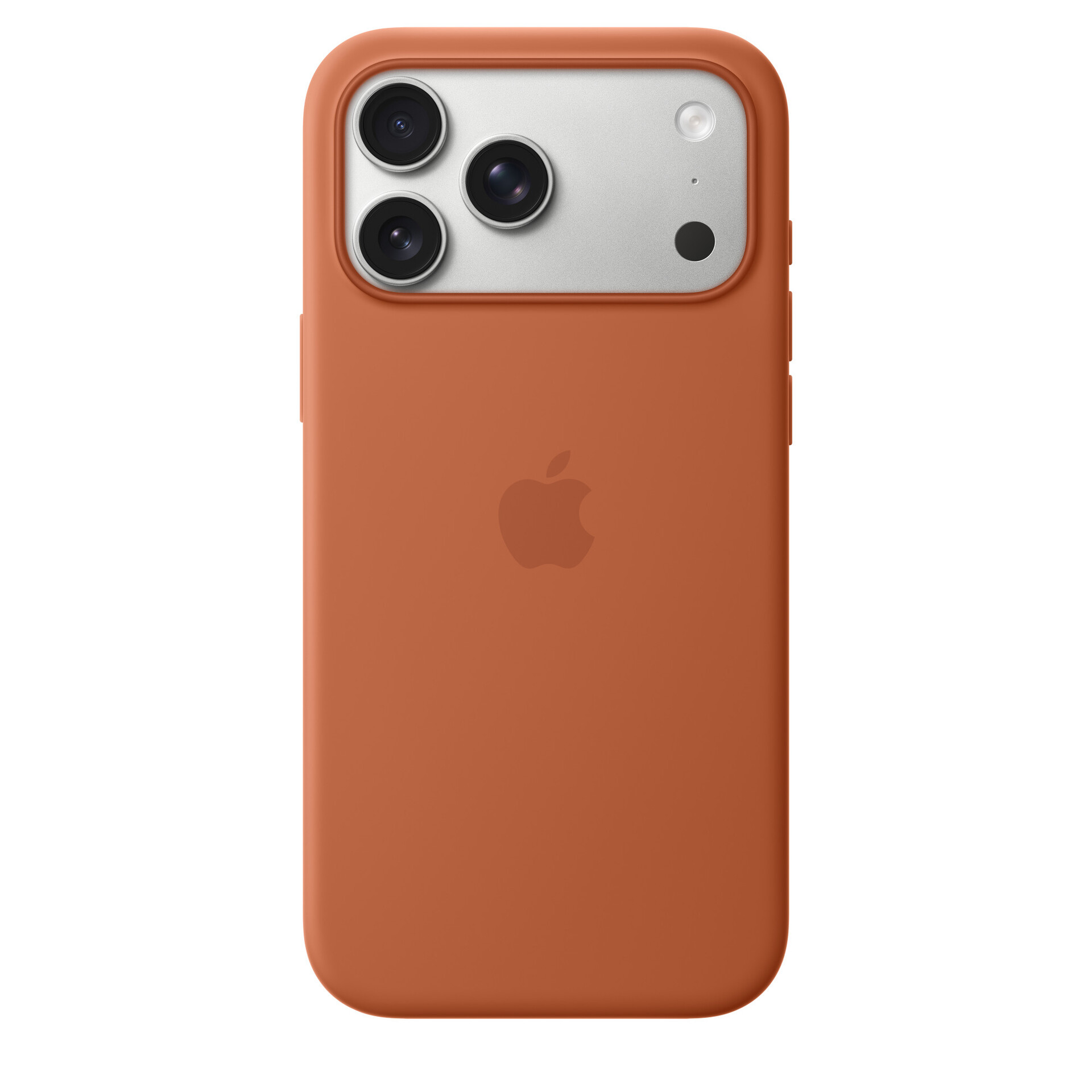 Защитный чехол Apple Silicone Case с MagSafe для iPhone 17 Pro Max, коричневый (Terra Cotta)