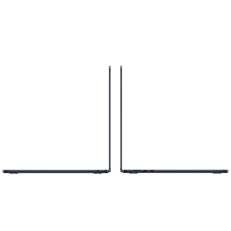 Ноутбук Apple MacBook Air 15" (M4, 10C CPU, 10C GPU, 16Gb, 256Gb SSD), "полуночный чёрный" (MW1L3)
