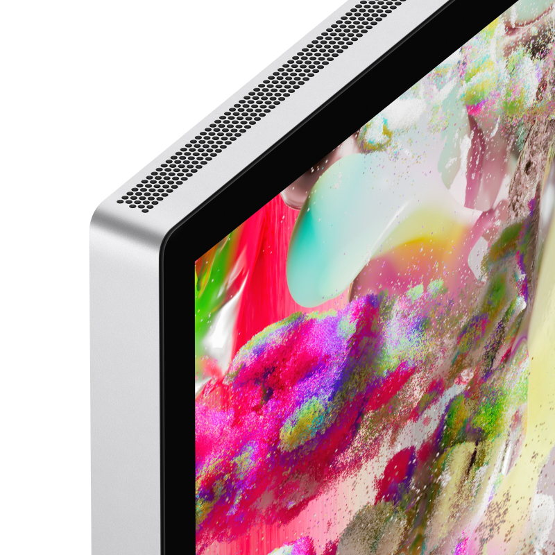 Монитор Apple Studio Display 5K Retina 27" (2026), нанотекстурное стекло, подставка с регулировкой наклона, серебристый (MFF14)