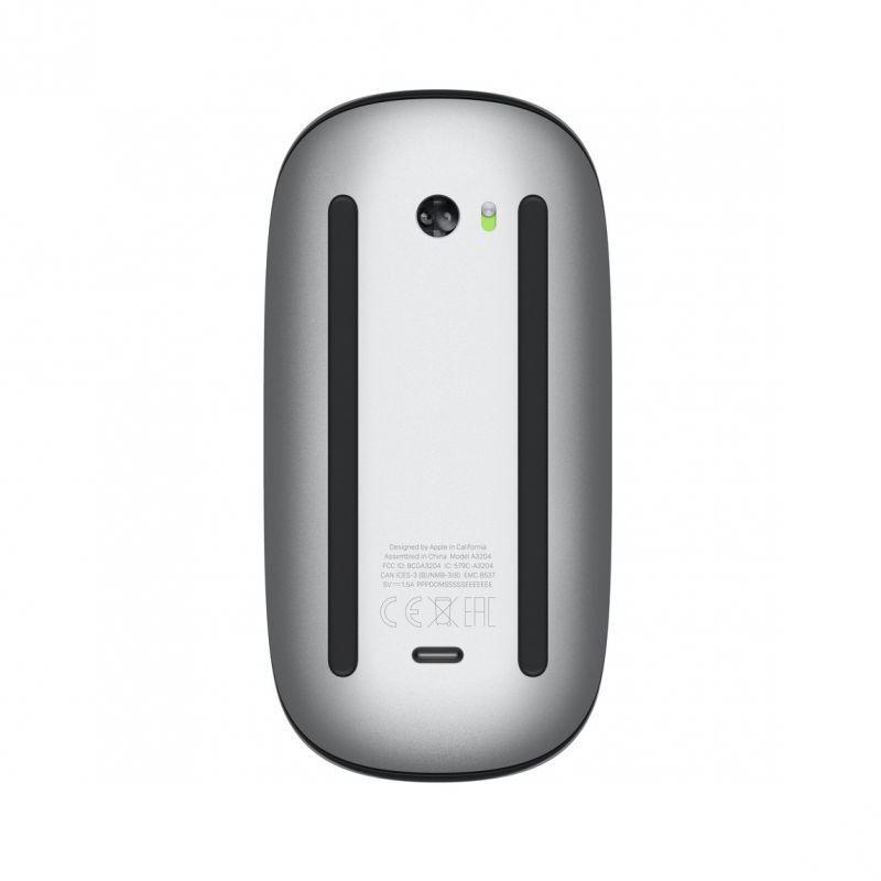 Мышь беспроводная Apple Magic Mouse USB-C, чёрный (MXK63)