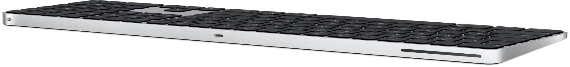 Клавиатура беспроводная Apple Magic Keyboard with Touch ID and Numeric, чёрный (MMMR3)