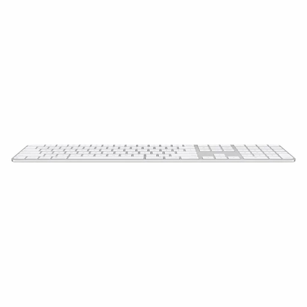 Клавиатура беспроводная Apple Magic Keyboard with Touch ID and Numeric USB-C, белый (MXK73)