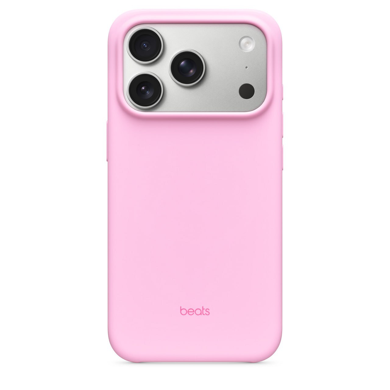Чехол Beats для iPhone 17 Pro MagSafe and Camera Control Pebble Pink, розовый