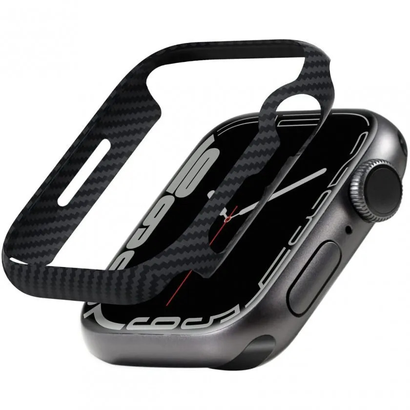 Чехол K-DOO KEVLAR EDGE For 49 мм Protection для Apple Watch Thin fit and lightweight, чёрный
