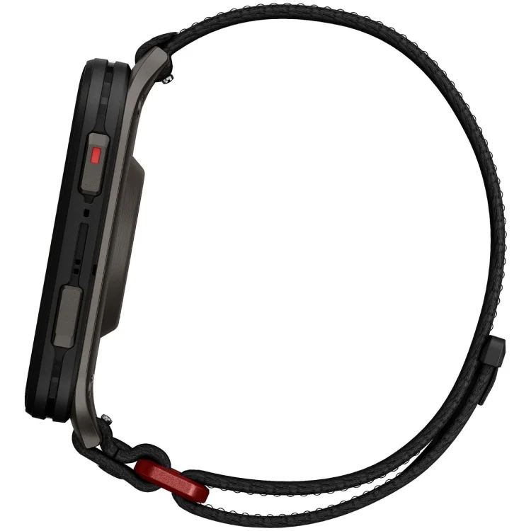 Умные часы Garmin Venu X1 (010-02980-02) 46 мм, Black with Slate Titanium Caseback and Black Comfortfit Nylon Band