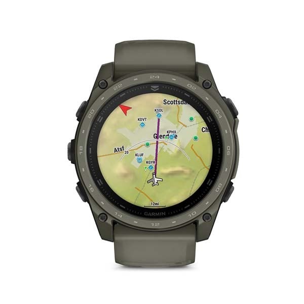 Умные часы Garmin Tactix 8 (010-04553-11) 51 мм, Amoled Sapphire Cerakote Coating