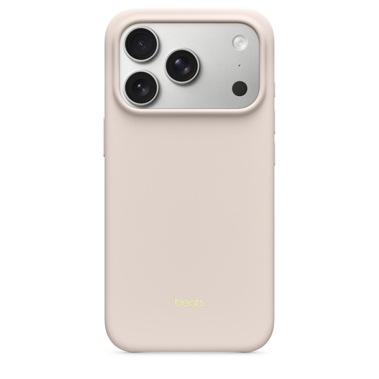 Чехол Beats для iPhone 17 Pro MagSafe and Camera Control Lime Stone, кремовый