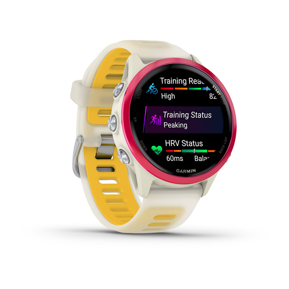Умные часы Garmin Forerunner 570 (010-02970-02) 42 мм, Raspberry Bone/Mango Band