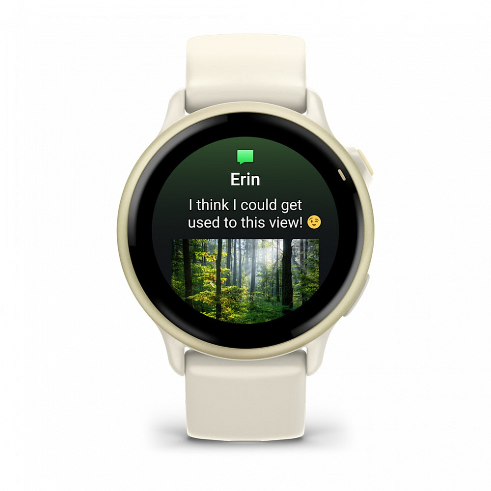 Умные часы Garmin Vivoactive 6 (010-02985-03), лунно-золотистый (Lunar Gold)