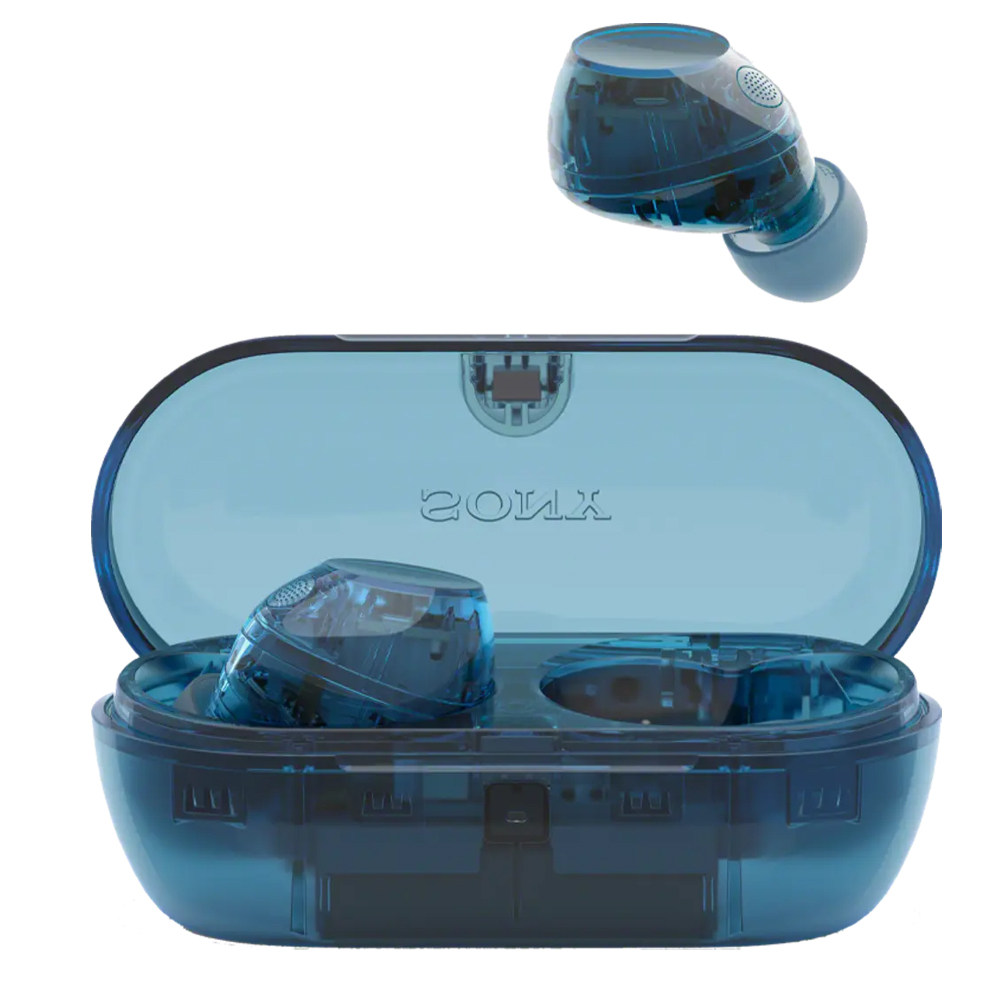 Наушники Sony WF-C710N, прозрачно-синий (Transparent Blue)