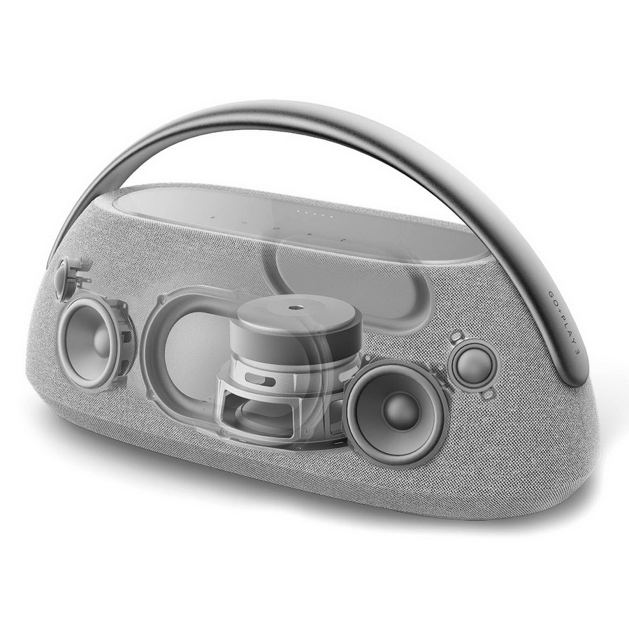 Портативная акустика Harman Kardon Go + Play Mini 3, белый (White)