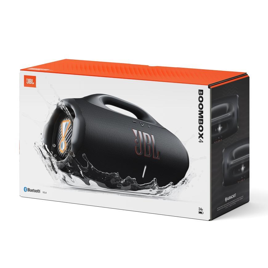Портативная акустика JBL Boombox 4, чёрный (Black)