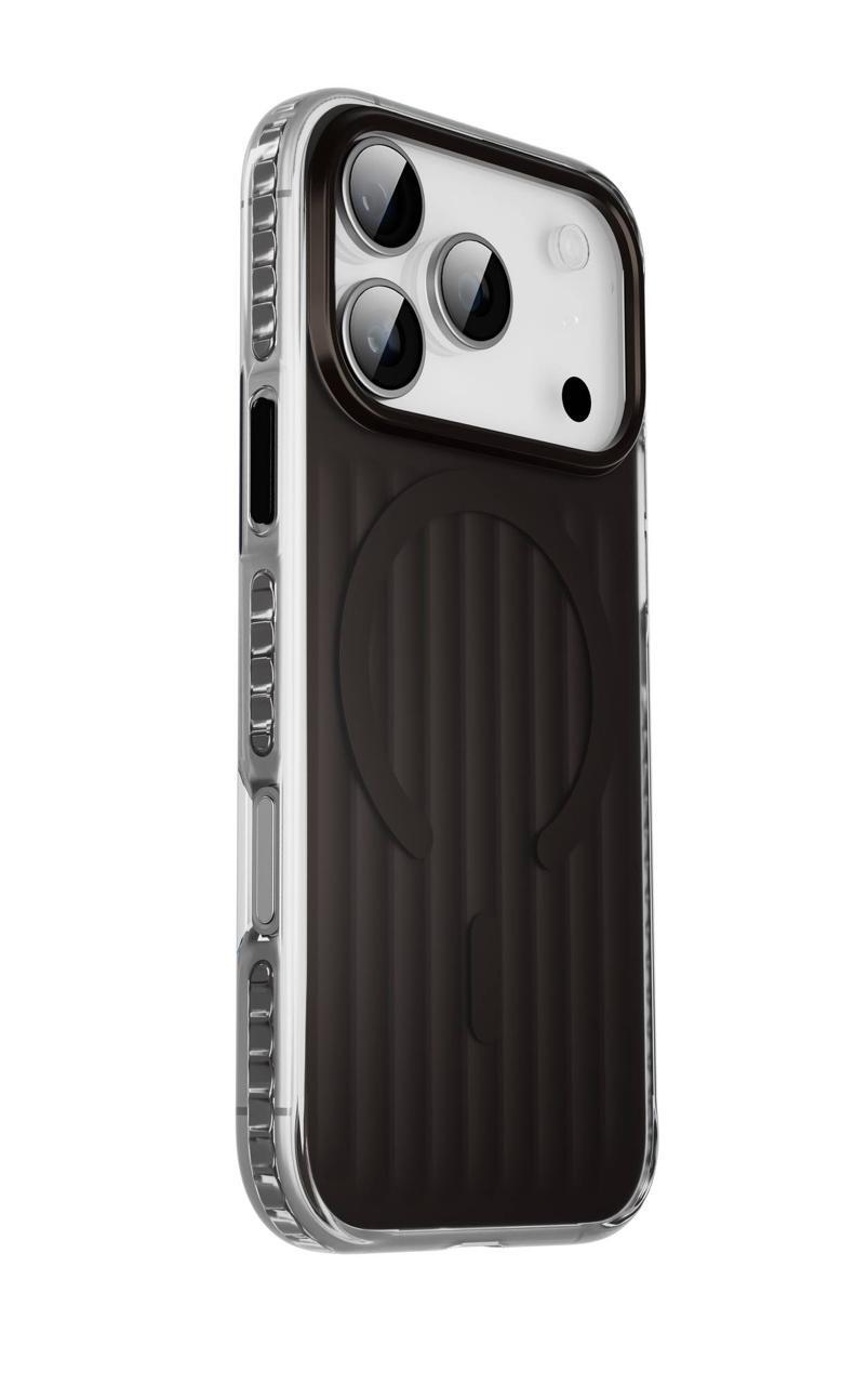Защитный чехол Gurdini Ocean для Apple iPhone 17 Pro, чёрный (Metalic Black)