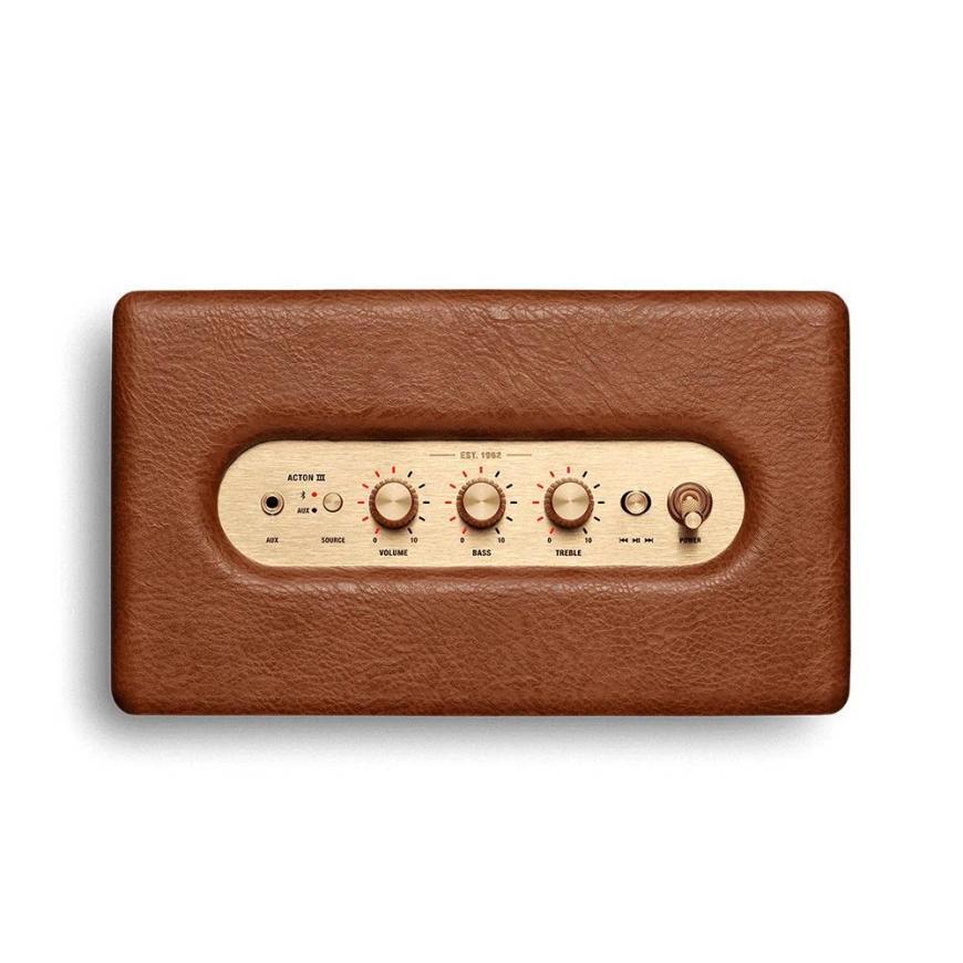 Портативная акустика Marshall Acton 3, коричневый (Brown)