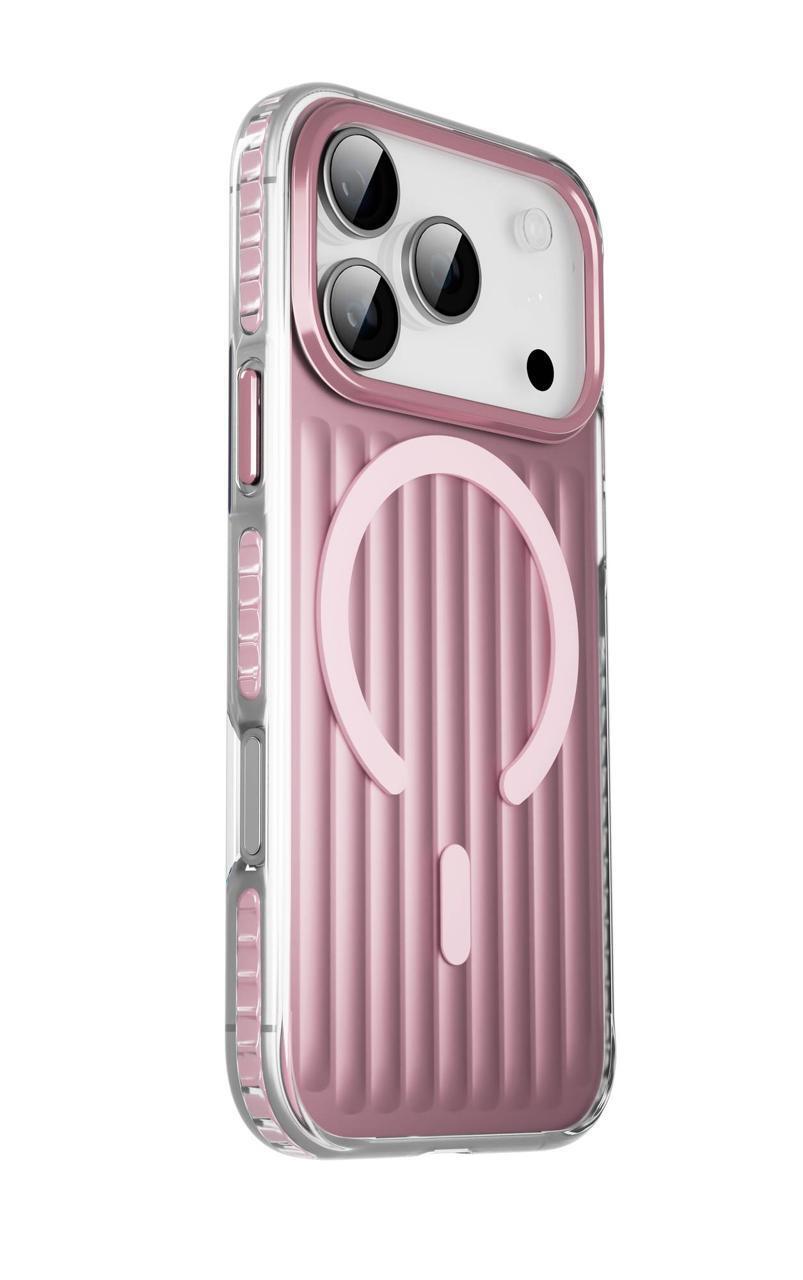 Защитный чехол Gurdini Ocean для Apple iPhone 17 Pro, розовый (Metalic Pink)