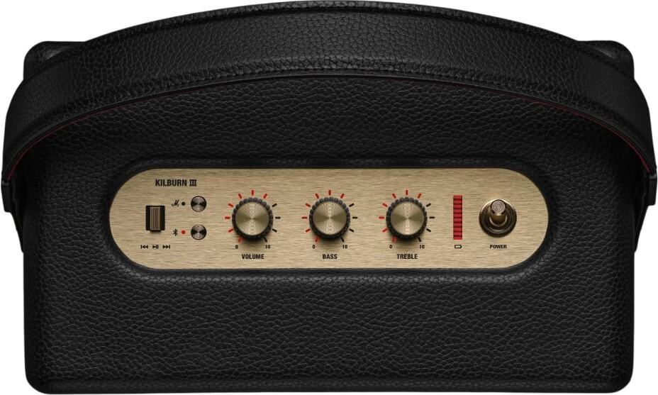 Портативная акустика Marshall Kilburn 3, чёрный (Black brass)