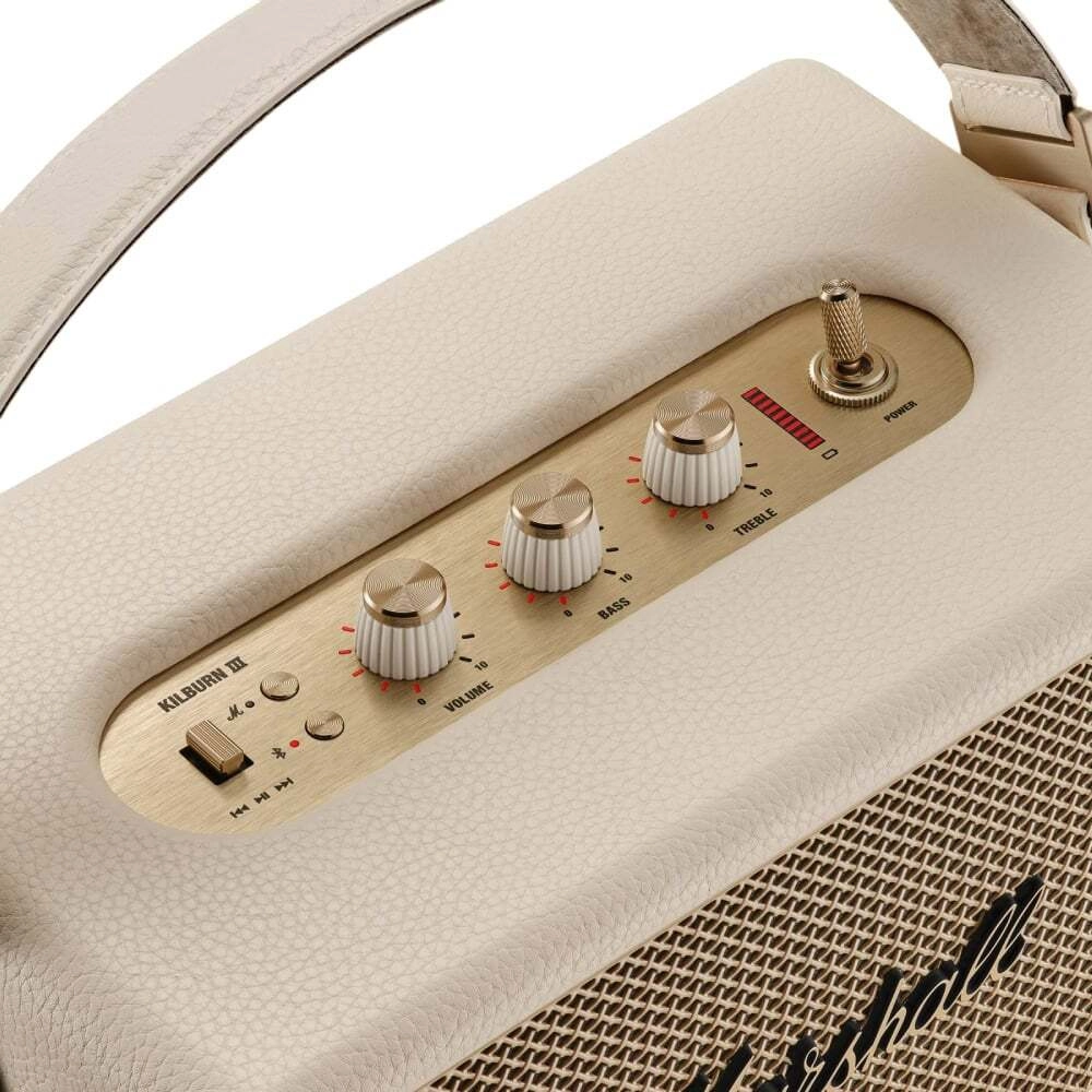 Портативная акустика Marshall Kilburn 3, кремовый (Cream)