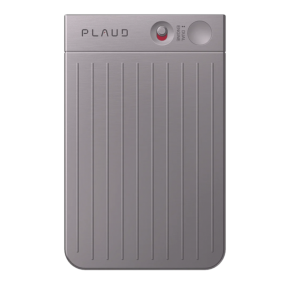 Диктофон Plaud Note с искусственным интеллектом ChatGPT, 64Gb, "сияющая звезда" (Starlight)