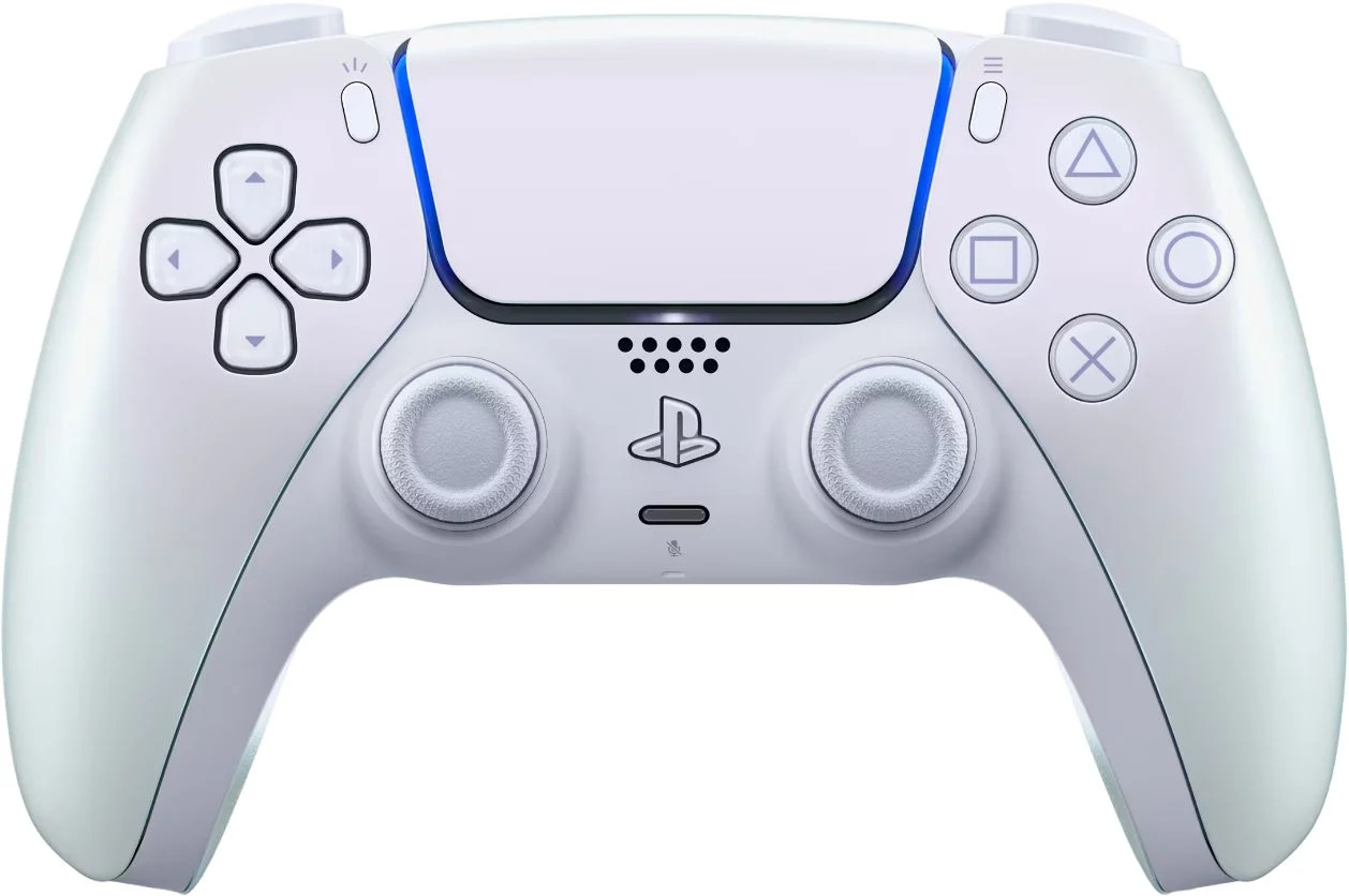 Геймпад Sony DualSense PlayStation 5, жемчужный хром