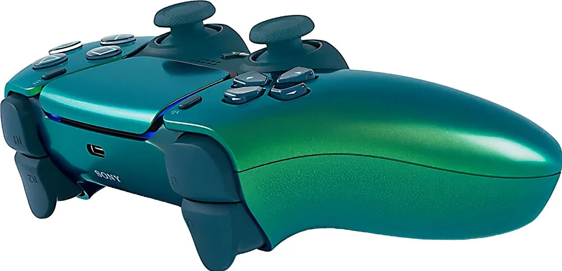Геймпад Sony DualSense PlayStation 5, бирюзовый хром