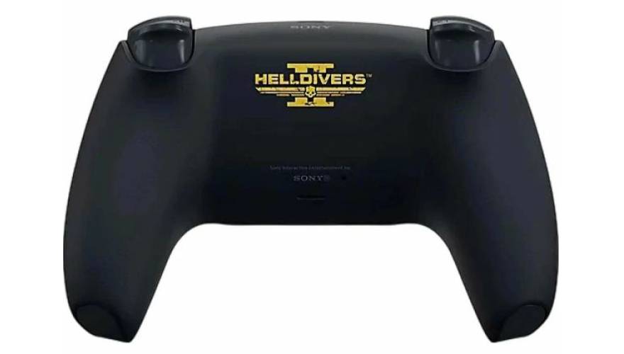 Геймпад Sony DualSense PlayStation 5, чёрный (Helldivers Edition)