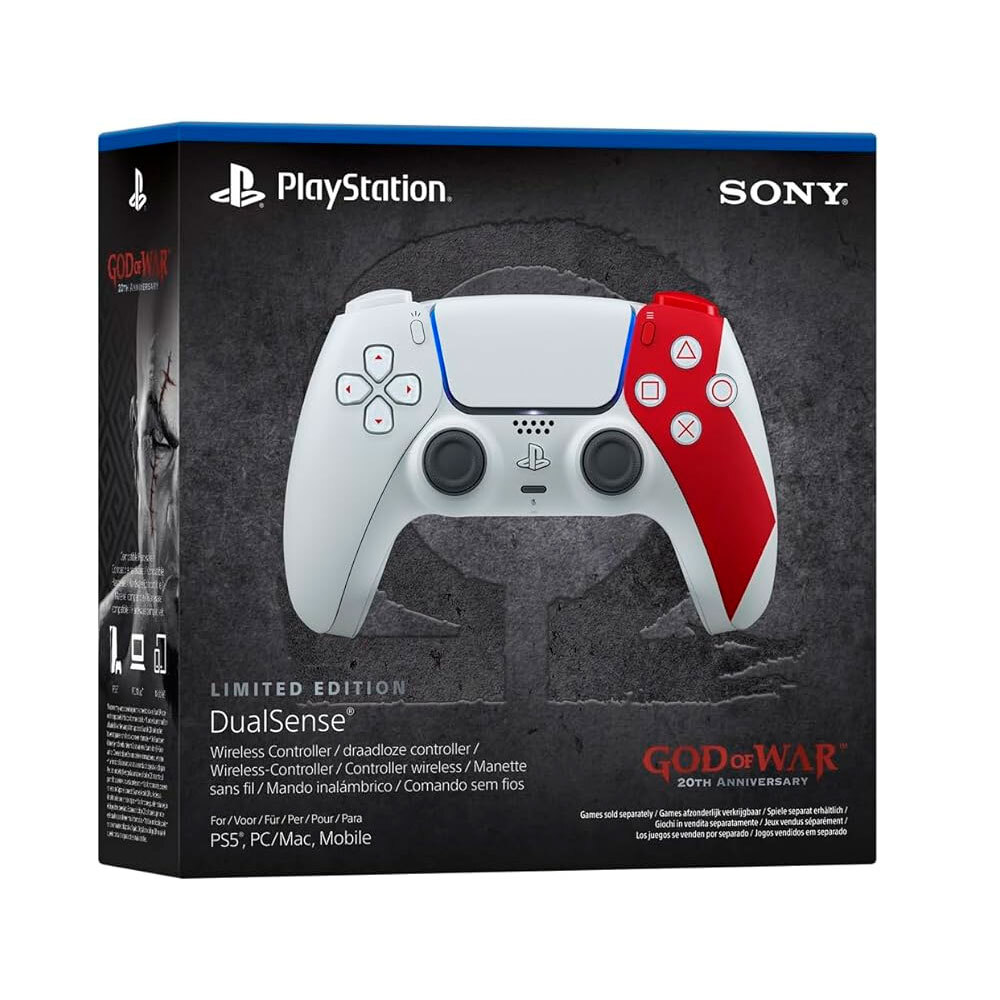 Геймпад Sony DualSense PlayStation 5 God of War 20th Anniversary Limited Edition