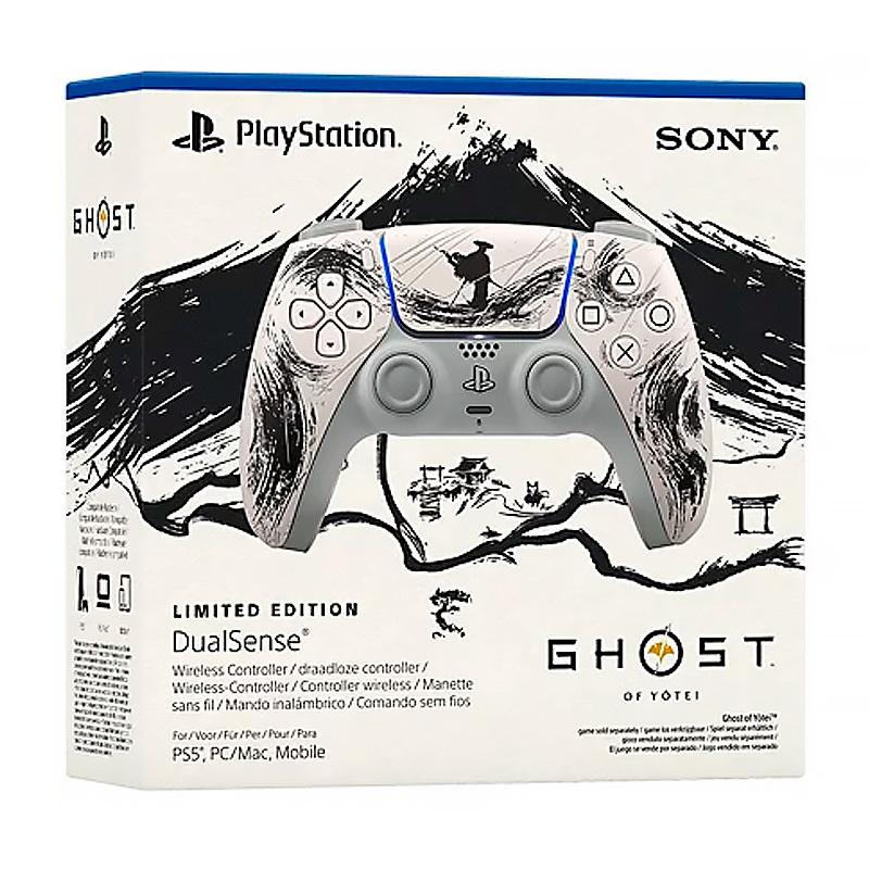 Геймпад Sony DualSense PlayStation 5 Ghost of Yotei Black Limited Edition
