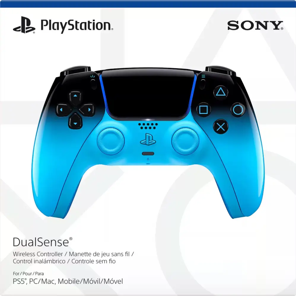 Геймпад Sony DualSense PlayStation 5 Hyperpop Collection, синий ритм (Rhythm Blue)